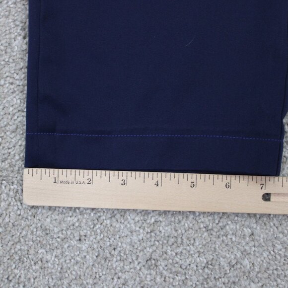 Callaway Golf Pants Mens 36x28 Blue Flat Front Straight Leg Stretch - Picture 5 of 13